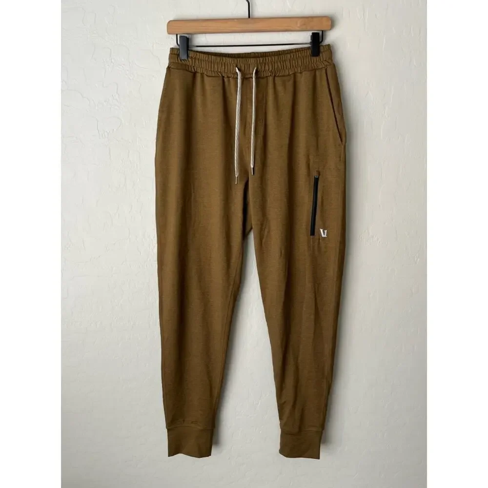 Vuori Sunday Performance Joggers Tobacco brown Heather small
